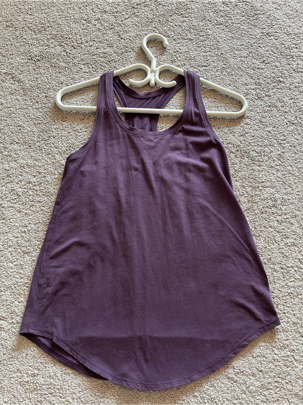 Lululemon Love Tank Pleated Style-Size 2-Grape Thistle 💜